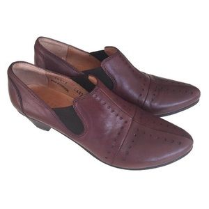 Fidji Portuguese Leather Brown Booties Boho